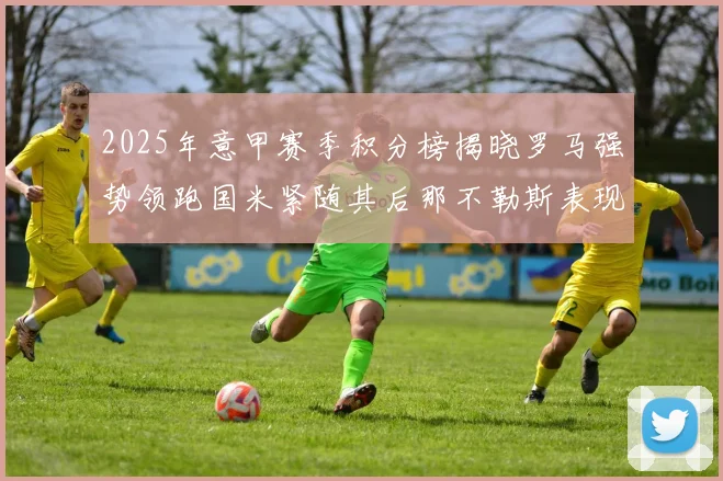 2025年意甲赛季积分榜揭晓罗马强势领跑国米紧随其后那不勒斯表现不俗