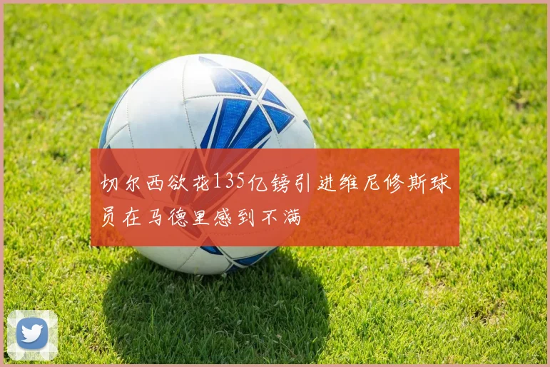 切尔西欲花135亿镑引进维尼修斯球员在马德里感到不满